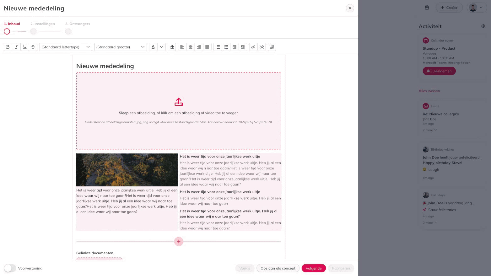 Release Notes Workspace 365 v4.20.0 2