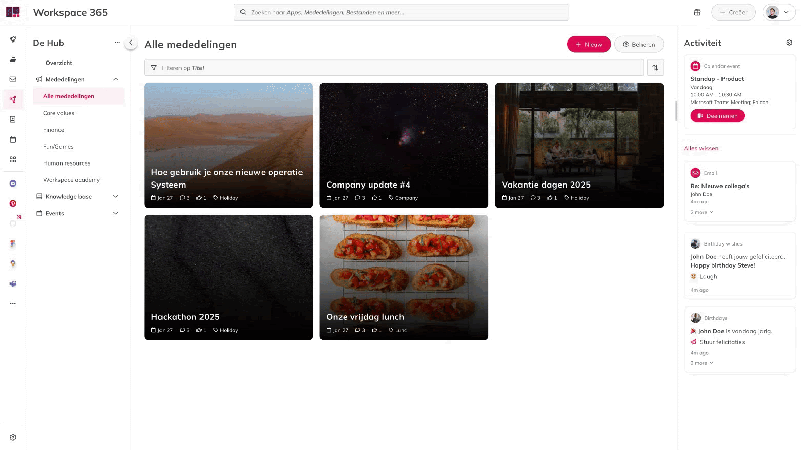 Release Notes Workspace 365 v4.20.0 3
